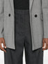 Norcia pinstriped trousers